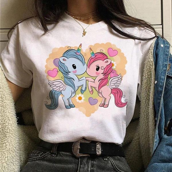 ZOGANKIN New T Shirt Women Cartoon Animal Unicorn Printed Summer Fashion Short Sleeve Tops & Tees O-neck Girls T-Shirt #KC9l, White 
ZOGANKIN New T Shirt Women Cartoon Animal Unicorn Printed Summer Fashion Short Sleeve Tops & Tees O-neck Girls T-Shirt #KC9l, White