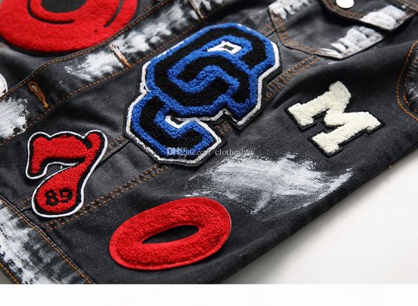 new designer mens denim jacket sleeveless vestes fashion casual coats down men's tactical vest thickening waistcoat plus s, Black;white
new designer mens denim jacket sleeveless vestes fashion casual coats down men's tactical vest thickening waistcoat plus s, Black;white