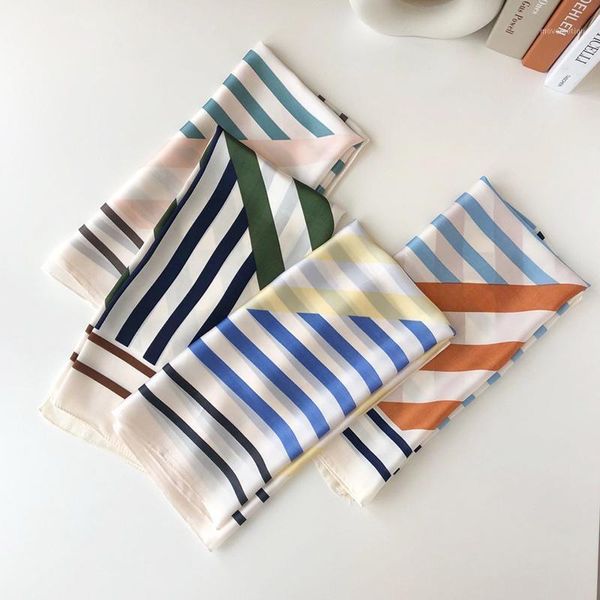 &dolphin women small square scarf 70x70cm blue orange stripe pattern chiffon silk hair tie headbands bandana bag neck hijabs1, Blue;gray
&dolphin women small square scarf 70x70cm blue orange stripe pattern chiffon silk hair tie headbands bandana bag neck hijabs1, Blue;gray