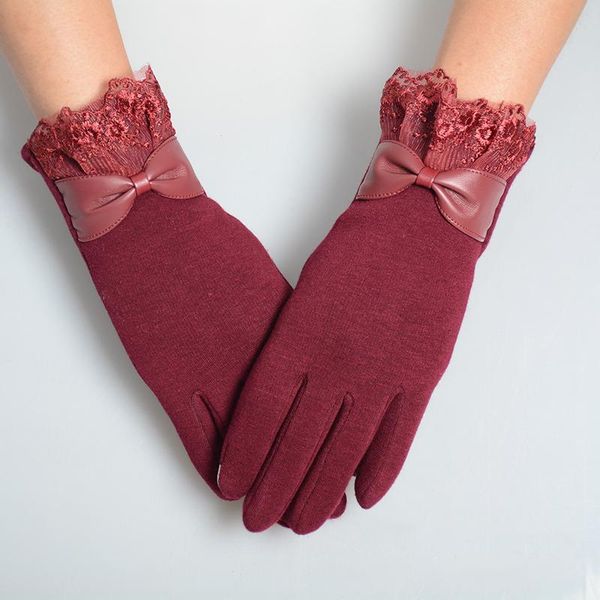 five fingers gloves fashion touch screen warm lace women elegant autumn winter long full finger glove mittens bow decorations, Blue;gray
five fingers gloves fashion touch screen warm lace women elegant autumn winter long full finger glove mittens bow decorations, Blue;gray