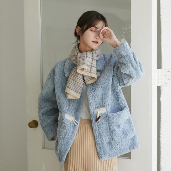 bottle lambs wool coat female thickening of new fund of 2020 autumn winters warm fur one fur coat, Black
bottle lambs wool coat female thickening of new fund of 2020 autumn winters warm fur one fur coat, Black
