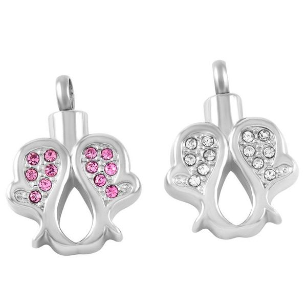 wholesale crystal double dolphin family series pendant custom necklace cremation jewelry pet ash urn for women lover friend, Silver
wholesale crystal double dolphin family series pendant custom necklace cremation jewelry pet ash urn for women lover friend, Silver