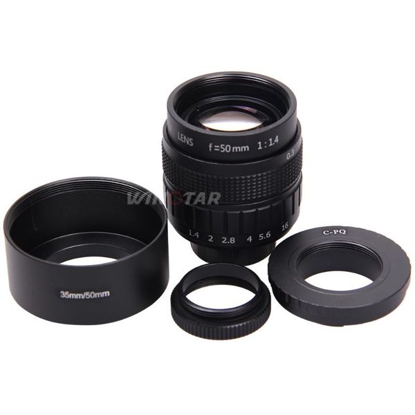 fujian 50mm f1.4 cctv tv lens + c-pq lens mount ring adapter + hood macro ring for pentax q / q10 / q7 q-s1 camera
fujian 50mm f1.4 cctv tv lens + c-pq lens mount ring adapter + hood macro ring for pentax q / q10 / q7 q-s1 camera