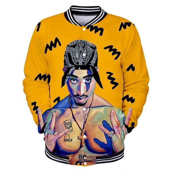 hip hop rapper 2pac custom 3d printed tracksuit baseball jackets women/men long sleeve jacket casual harajuku streetwear clothes, Black;brown
hip hop rapper 2pac custom 3d printed tracksuit baseball jackets women/men long sleeve jacket casual harajuku streetwear clothes, Black;brown