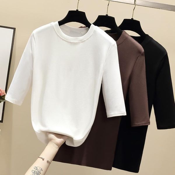 gkfnmt half sleeve t shirt o-neck summer t-shirt women 2021casual coffee black white woman tshirt korean tee shirt femme1
gkfnmt half sleeve t shirt o-neck summer t-shirt women 2021casual coffee black white woman tshirt korean tee shirt femme1