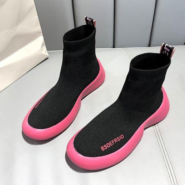 autumn new women shoes wedges platform ankle boots comfortable stretch cloth sock boots femme shoe female, Black
autumn new women shoes wedges platform ankle boots comfortable stretch cloth sock boots femme shoe female, Black