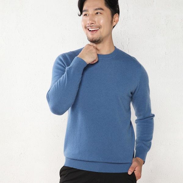 and winter sweater round neck pullover knitted bottomed sweater solid color clear face low neck men's cashmere, White;black
and winter sweater round neck pullover knitted bottomed sweater solid color clear face low neck men's cashmere, White;black