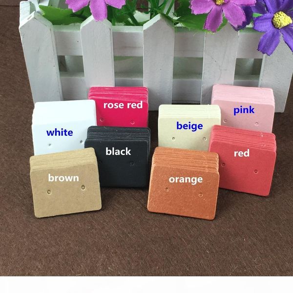 100pcs 3.5*2.5cm kraft paper ear studs hang tag jewelry display card earring kraft paper tag ear ring paper hang price tags, Black;white
100pcs 3.5*2.5cm kraft paper ear studs hang tag jewelry display card earring kraft paper tag ear ring paper hang price tags, Black;white