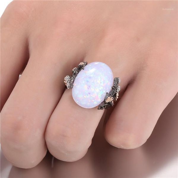 cluster rings amorui white fire opal natural stone for women vintage plum blossom tree flower cz drop wholesale1, Golden;silver
cluster rings amorui white fire opal natural stone for women vintage plum blossom tree flower cz drop wholesale1, Golden;silver