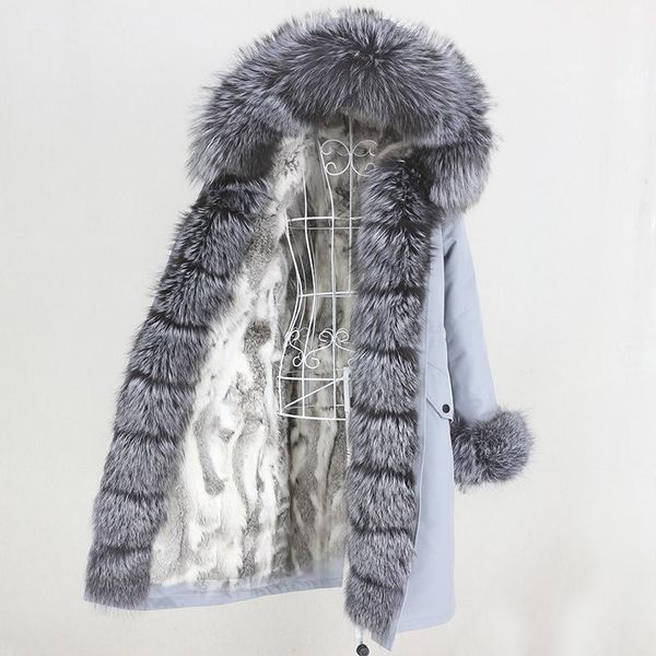 women's fur & faux oftbuy waterproof x-long parka real coat winter jacket women natural raccoon hood liner detachable streetwear, Black
women's fur & faux oftbuy waterproof x-long parka real coat winter jacket women natural raccoon hood liner detachable streetwear, Black