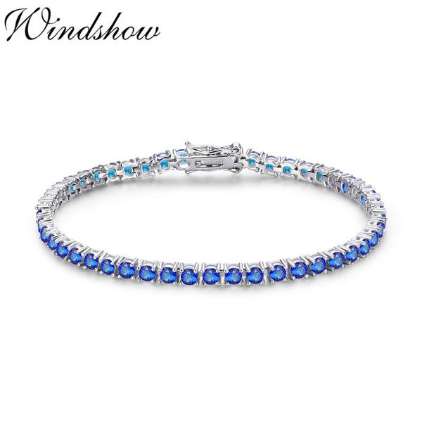 3mm 925 sterling silver round blue spinel stone tennis bracelets for women pulseras pulseira bracelete jewelry girl friend gift 1028, Black
3mm 925 sterling silver round blue spinel stone tennis bracelets for women pulseras pulseira bracelete jewelry girl friend gift 1028, Black
