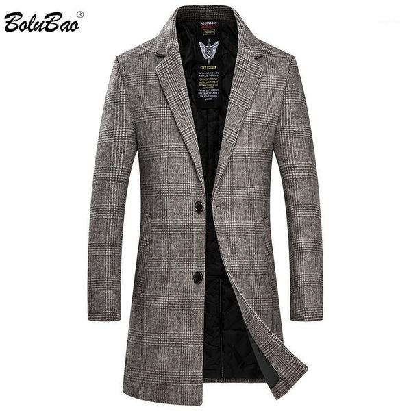 bolubao men's wool blend coat version spring male long wool blend warm fashion plaid print coat brand men blends1, Black
bolubao men's wool blend coat version spring male long wool blend warm fashion plaid print coat brand men blends1, Black
