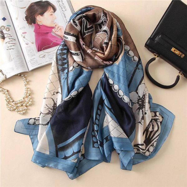 new style autumn and winter women beach sunscreen fashion nice flower shawl china quality silk lady popular print scarves hijab, Blue;gray
new style autumn and winter women beach sunscreen fashion nice flower shawl china quality silk lady popular print scarves hijab, Blue;gray