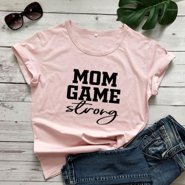 mom game strong t-shirt casual women short sleeve mother's day gift tee shirt funny 90s mom life grunge tshirt streetwear1, White
mom game strong t-shirt casual women short sleeve mother's day gift tee shirt funny 90s mom life grunge tshirt streetwear1, White