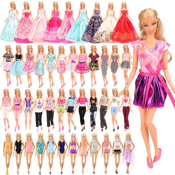 fashion handmade 16 items/set= 5 doll dress random +3 swimsuits + 3 long dresses + 5 dolls accessory clothes for barbie diy game 1011
fashion handmade 16 items/set= 5 doll dress random +3 swimsuits + 3 long dresses + 5 dolls accessory clothes for barbie diy game 1011