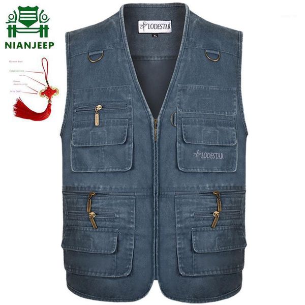 2020 denim vest men's jacket sleeveless cotton casual waistcoat men's jean coatslim fit male jacket cowboy pockets plus size 7xl1, Black;white
2020 denim vest men's jacket sleeveless cotton casual waistcoat men's jean coatslim fit male jacket cowboy pockets plus size 7xl1, Black;white
