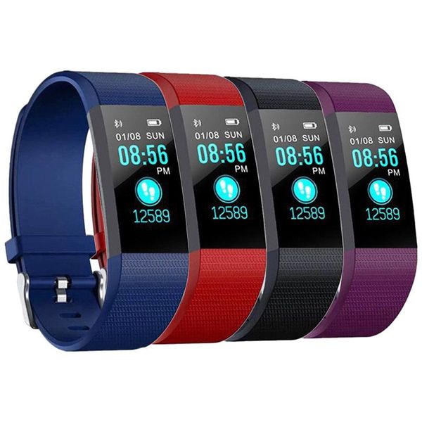 115 smart band pedometer bracelet color screen health fitness tracker heart rate monitor pedometers sports wristband drop ship bbyfxj
115 smart band pedometer bracelet color screen health fitness tracker heart rate monitor pedometers sports wristband drop ship bbyfxj