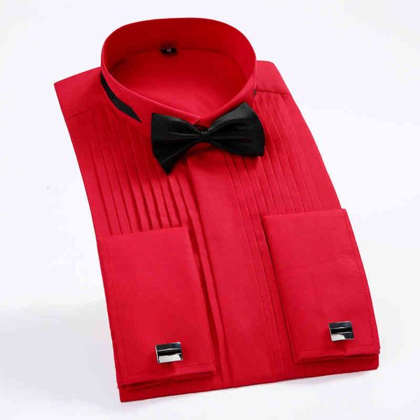 men's dress shirts fashion brand wedding long sleeve white formal party with bow tie cufflink tuxedo 0ss1, White;black
men's dress shirts fashion brand wedding long sleeve white formal party with bow tie cufflink tuxedo 0ss1, White;black