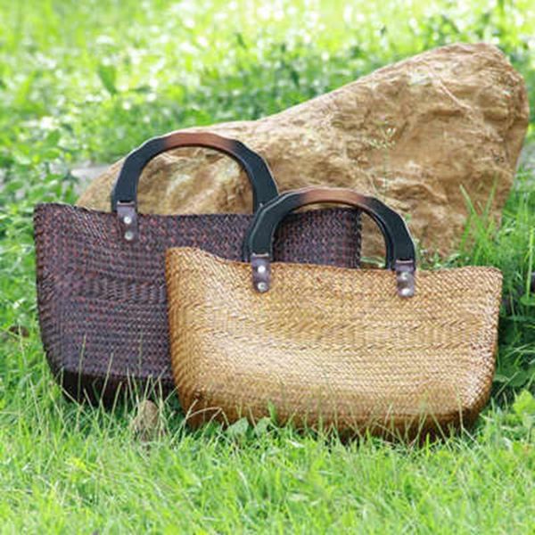 new thai straw bag pure hand-woven women's bag leisure travel vacation beach fashion retro art handbag
new thai straw bag pure hand-woven women's bag leisure travel vacation beach fashion retro art handbag