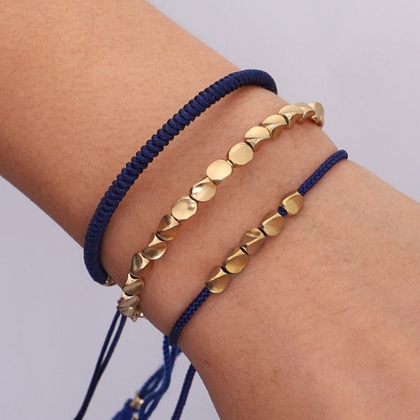 new woven bracelet braceletdiamond braceleth rope navy blue hand rope set diamond woven bracelet for men and women qhqgj, Golden;silver
new woven bracelet braceletdiamond braceleth rope navy blue hand rope set diamond woven bracelet for men and women qhqgj, Golden;silver