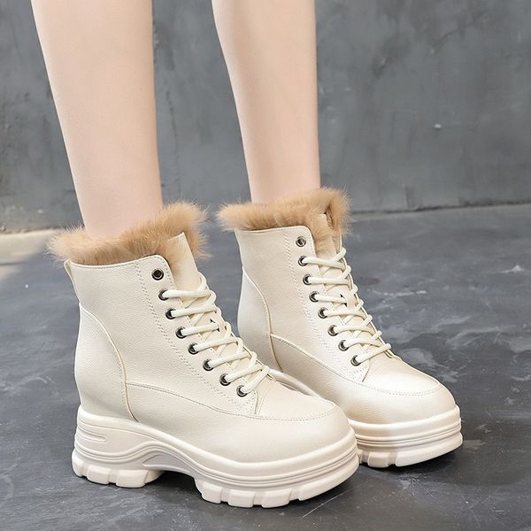 winter direct sales stores rabbit 9 cm thick climbing wedge, flat leather boots, women's shoes, Black
winter direct sales stores rabbit 9 cm thick climbing wedge, flat leather boots, women's shoes, Black