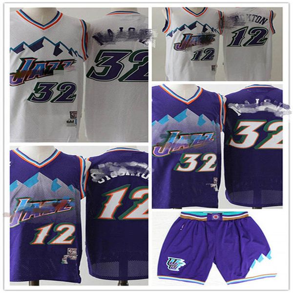 mens utah 12 john stockton 32 karl malone mitchell & ness 1996-97 swingman city jazz swingman jersey basketball jersey, Black
mens utah 12 john stockton 32 karl malone mitchell & ness 1996-97 swingman city jazz swingman jersey basketball jersey, Black
