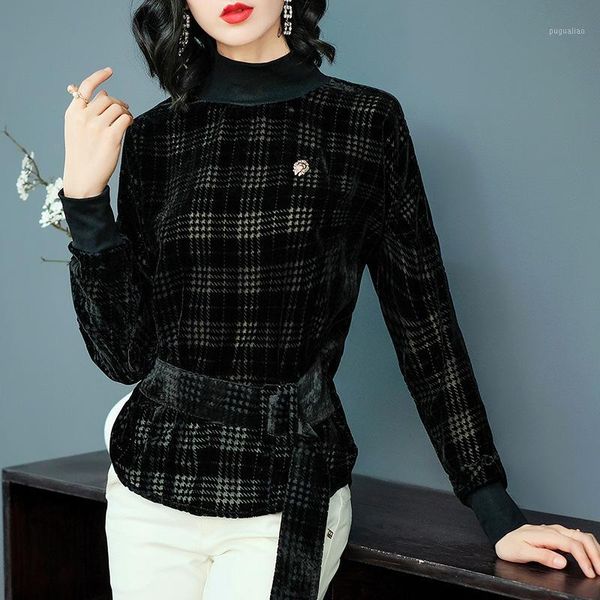 women's high fashion 2020 spring new arrival europe and america elegant black shirt female sequins loose-plaid plus size blouses1, White
women's high fashion 2020 spring new arrival europe and america elegant black shirt female sequins loose-plaid plus size blouses1, White