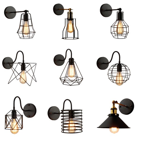 loft american iron black lampshade wall lamp vintage cage guard sconce loft lighting fixture modern indoor lighting wall lamps 1020
loft american iron black lampshade wall lamp vintage cage guard sconce loft lighting fixture modern indoor lighting wall lamps 1020