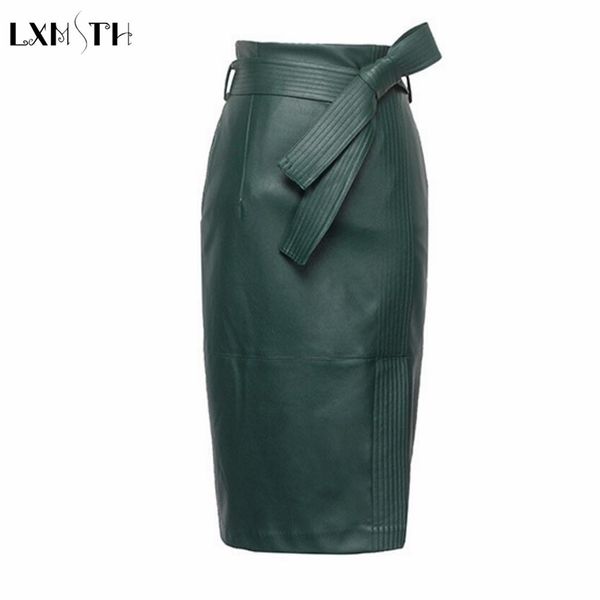 3xl 4xl pu leather skirt women plus size autumn winter high waist faux leather skirts womens belted fashion pencil skirt y200326, Black
3xl 4xl pu leather skirt women plus size autumn winter high waist faux leather skirts womens belted fashion pencil skirt y200326, Black
