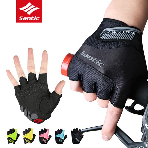 santic half finger cycling women men non-slip padded bicycle sport riding road bike gloves guantes de ciclismo, Blue;gray
santic half finger cycling women men non-slip padded bicycle sport riding road bike gloves guantes de ciclismo, Blue;gray