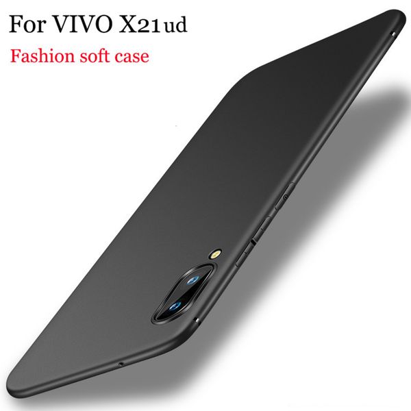 vivo x21 ud box soft cover, vivo x21 ud box luxury matte plastic back shell
