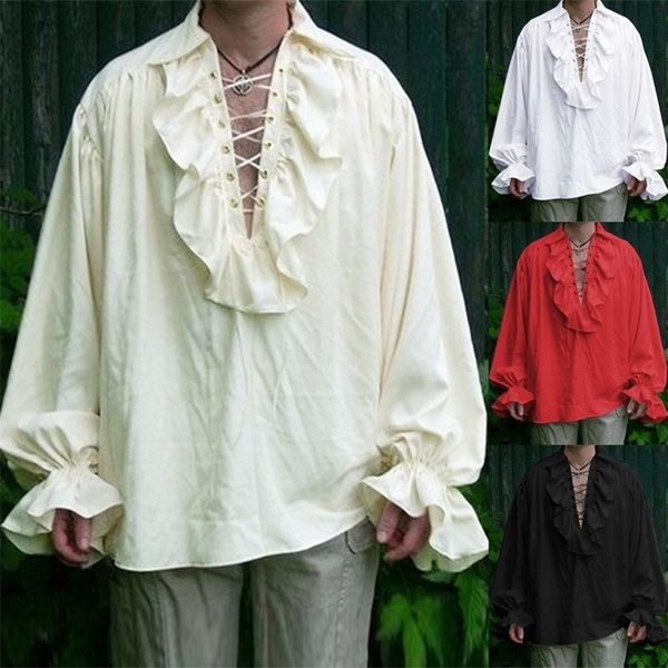 men bandage long sleeve shirt gothic man blouse camisa social masculinachemise homme camisas hombre plus size shirts hawaiian y200408, White;black
men bandage long sleeve shirt gothic man blouse camisa social masculinachemise homme camisas hombre plus size shirts hawaiian y200408, White;black