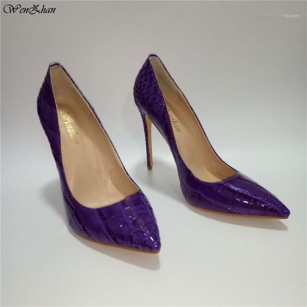 purple women shoes pointed toe pumps leather shoes 12cm high heels boat wedding zapatos mujer wenzhan a94-301, Black
purple women shoes pointed toe pumps leather shoes 12cm high heels boat wedding zapatos mujer wenzhan a94-301, Black