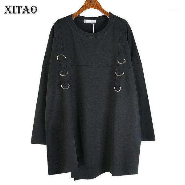 xitao solid color t shirt women loose fashion simple casual all match 2020 new autumn plus size irregular tee goddess fan zp32851, White
xitao solid color t shirt women loose fashion simple casual all match 2020 new autumn plus size irregular tee goddess fan zp32851, White