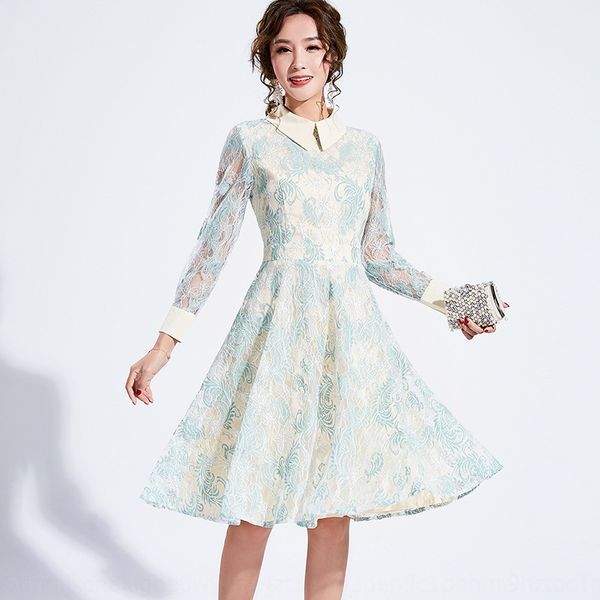 2019 осени нового корейского стиля женщин элегантного отворот платье dresslace dresshollow-из кружева жаккардовые элегантного похудения плат, Black;gray
2019 осени нового корейского стиля женщин элегантного отворот платье dresslace dresshollow-из кружева жаккардовые элегантного похудения плат, Black;gray