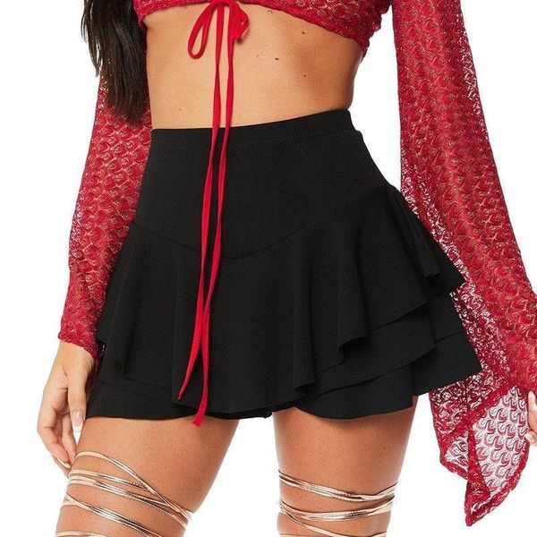 womens layered ruffled skirt shorts frill soft and comfortable skorts high waisted shorts solid color mini skirt #c, White;black
womens layered ruffled skirt shorts frill soft and comfortable skorts high waisted shorts solid color mini skirt #c, White;black