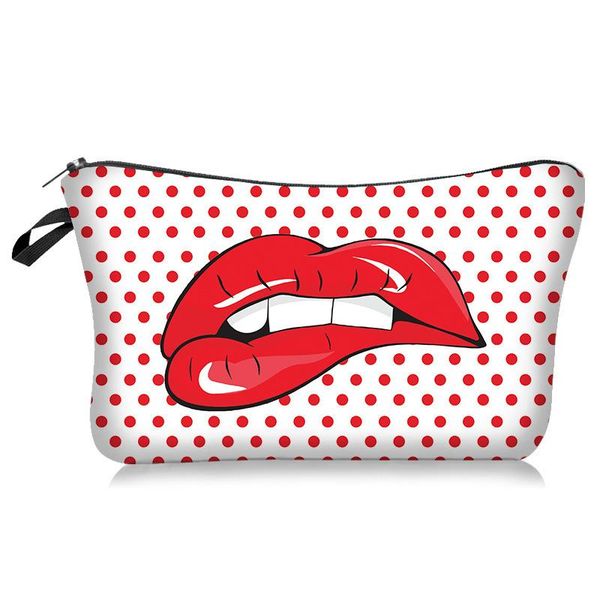 cosmetic bags & cases lips print bag fashion makeup women make up organizer waterproof pencil zipper money wallet pouch
cosmetic bags & cases lips print bag fashion makeup women make up organizer waterproof pencil zipper money wallet pouch