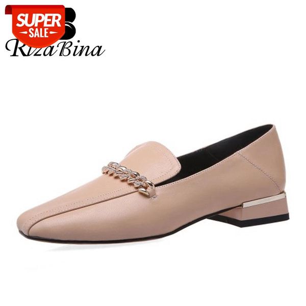 rizabina new flat shoes real leather square toe metal chain women shoes fashion sweet party women footwear size 34-39 #fa4c
rizabina new flat shoes real leather square toe metal chain women shoes fashion sweet party women footwear size 34-39 #fa4c