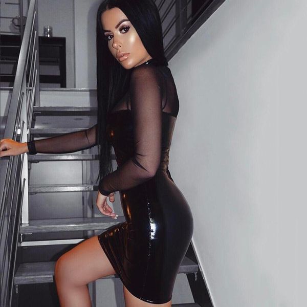 long sleeves dress fashion dress made in china women dresses luxurys women designers clothes plus size woman clothing cg363, Black;gray
long sleeves dress fashion dress made in china women dresses luxurys women designers clothes plus size woman clothing cg363, Black;gray