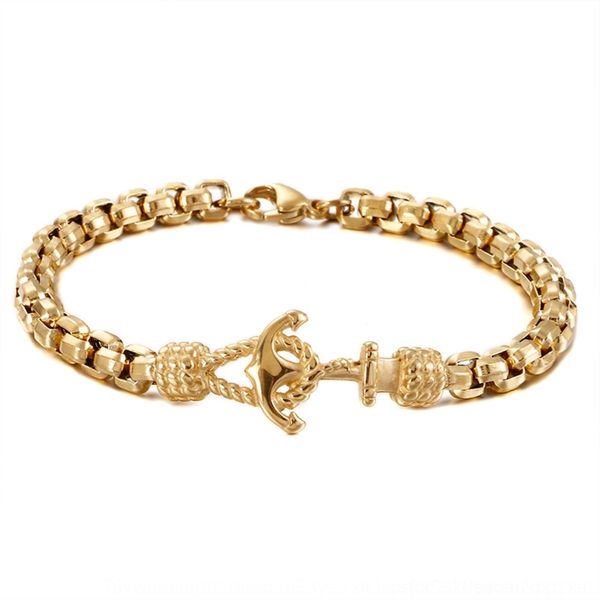 77os1 jewelry trend bracelet men's fashion titanium navy windboat anchor jewelry trend steel steel stainless fashion titanium men, Golden;silver
77os1 jewelry trend bracelet men's fashion titanium navy windboat anchor jewelry trend steel steel stainless fashion titanium men, Golden;silver