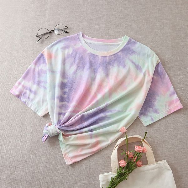 krlpt q1404 style women's dye summer new gradient neck round tie 2020 short dress dresst-shirt dress sleeve t-shirt for women 0rkms, White
krlpt q1404 style women's dye summer new gradient neck round tie 2020 short dress dresst-shirt dress sleeve t-shirt for women 0rkms, White