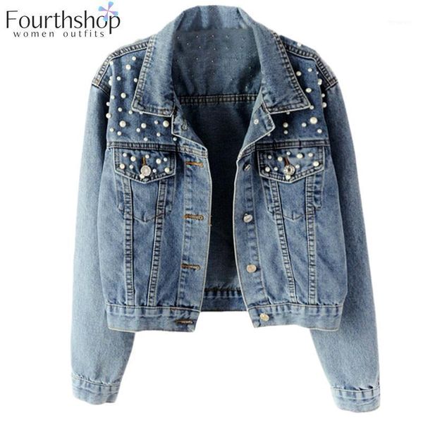 fashion beading jeans jackets and coats for women autumn winter casual denim jacket female windbreaker plus size outwear 20201, Black;brown
fashion beading jeans jackets and coats for women autumn winter casual denim jacket female windbreaker plus size outwear 20201, Black;brown