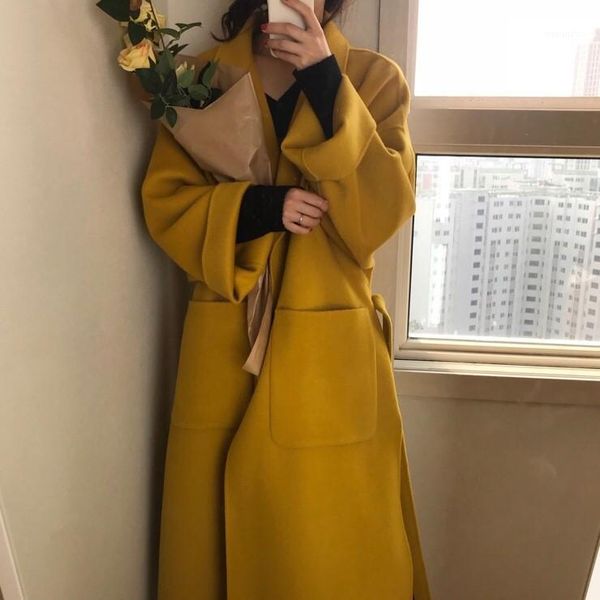 sweet women elegant winter cashmere overcoat abrigos mujer manteau femme hiver long bandage woolen coat cardigan loose plus size1, Black
sweet women elegant winter cashmere overcoat abrigos mujer manteau femme hiver long bandage woolen coat cardigan loose plus size1, Black