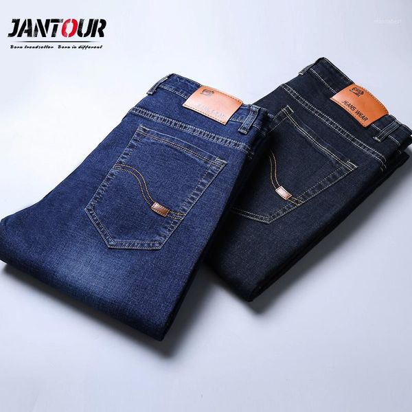 men's classic jeans brand large size straight jean slim design biker pants fit black regular trousers male1, Blue
men's classic jeans brand large size straight jean slim design biker pants fit black regular trousers male1, Blue