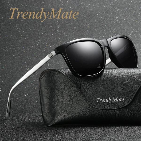 sunglasses brand retro aluminum+tr90 driving mirror polarized lens vintage eyewear square sun glasses for men/women 1086t, White;black
sunglasses brand retro aluminum+tr90 driving mirror polarized lens vintage eyewear square sun glasses for men/women 1086t, White;black