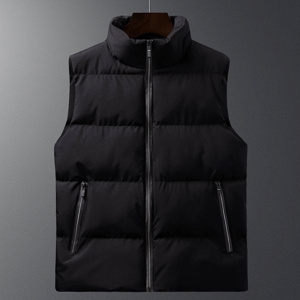 men's cotton thickened vest, trendy handsome, large jacket, fashionable warm vest in autumn and winter, Black;white
men's cotton thickened vest, trendy handsome, large jacket, fashionable warm vest in autumn and winter, Black;white
