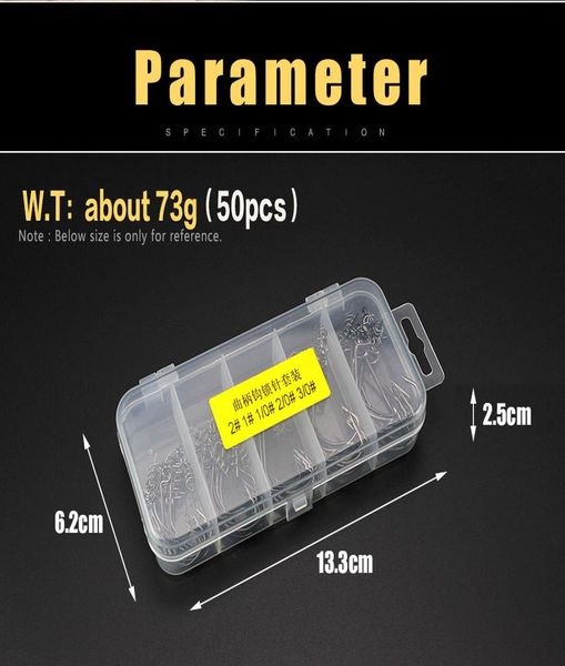 50pcs / серия wide живот crank крюк комбинированный rig рыболовный крючок океан рыболовные снасти лодка рыболовную приманку песка углерода с
50pcs / серия wide живот crank крюк комбинированный rig рыболовный крючок океан рыболовные снасти лодка рыболовную приманку песка углерода с