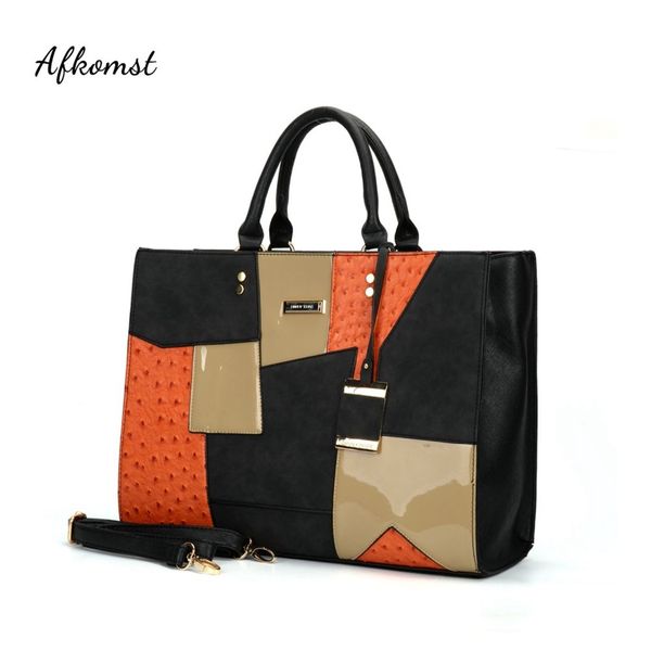 afkomst women handbag business shoulder bag for ladies patchwork metal pendant bolsa saffiano dress design totes bag sy2136 c1223
afkomst women handbag business shoulder bag for ladies patchwork metal pendant bolsa saffiano dress design totes bag sy2136 c1223