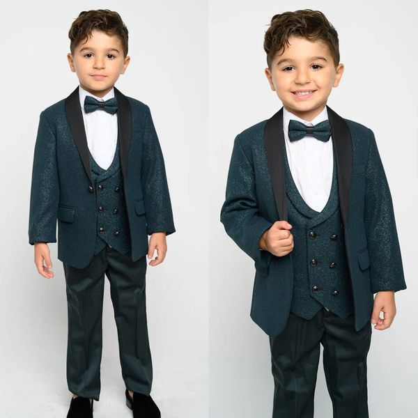 dark green sequins boy formal suits wear dinner tuxedos little boys kids for wedding party evening suit birthday 3 pieces, Black
dark green sequins boy formal suits wear dinner tuxedos little boys kids for wedding party evening suit birthday 3 pieces, Black