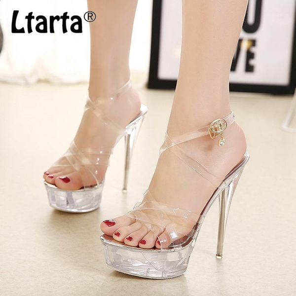 sandals ltarta crystal super heel stiletto platform female model catwalk shoes pole women's lfd-8819-221, Black
sandals ltarta crystal super heel stiletto platform female model catwalk shoes pole women's lfd-8819-221, Black